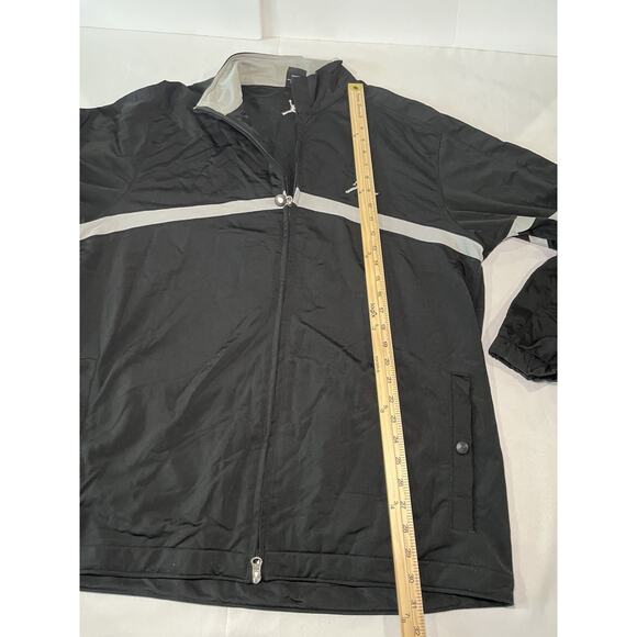 Nike Air Jordan Jacket Mens XL Black Track Nike Dri-Fit Full-Zip Jumpman - Picture 11 of 16